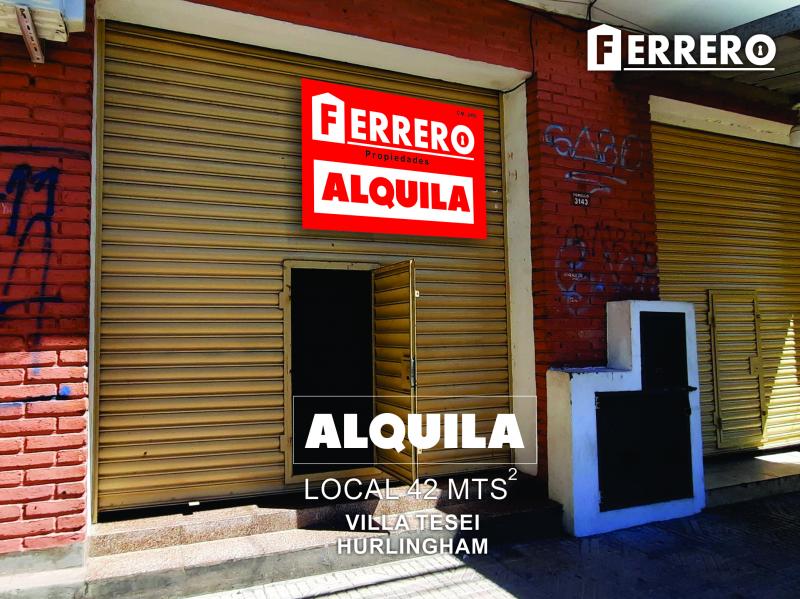 LOCAL EN ALQUILER
